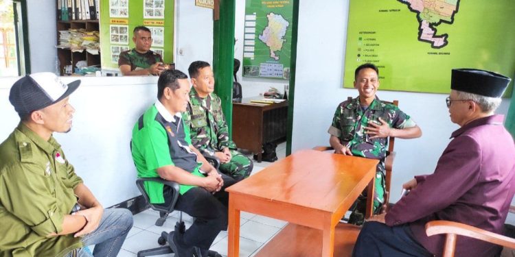 Pimpinan Cabang (PC) LDII Kecamatan Pedan audiensi dengan sejumlah instansi pemerintahan dan lembaga keagamaan. Foto: LINES.