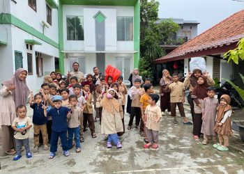 SAKO SPN Helat Kerja Bakti Untuk Latih Sikap Peduli Lingkungan Anggotanya