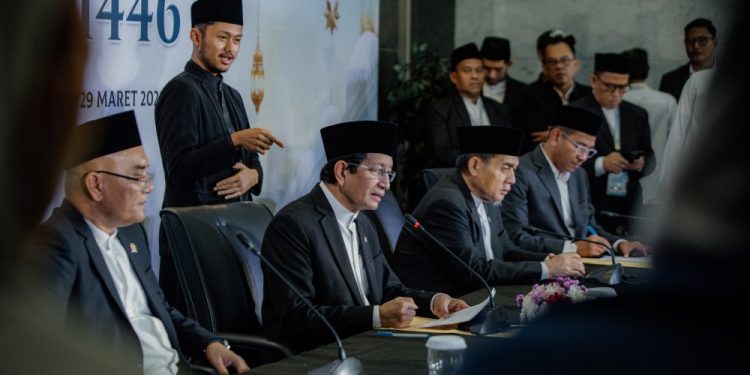 Pemerintah menetapkan 1 Syawal 1446 H jatuh pada Senin, (31/3/2025) Foto: LINES.