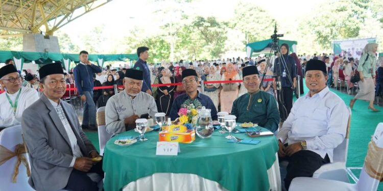 DPD LDII Kabupaten Bandung menghadiri acara Halal Bihalal Idul Fitri 1446 H Pemkab Bandung, pada Selasa (8/4). Foto: LINES.