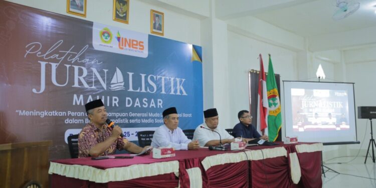 DPW LDII Sulawesi Barat menghelat “Pelatihan Jurnalistik Mahir Dasar”. Foto: LINES.