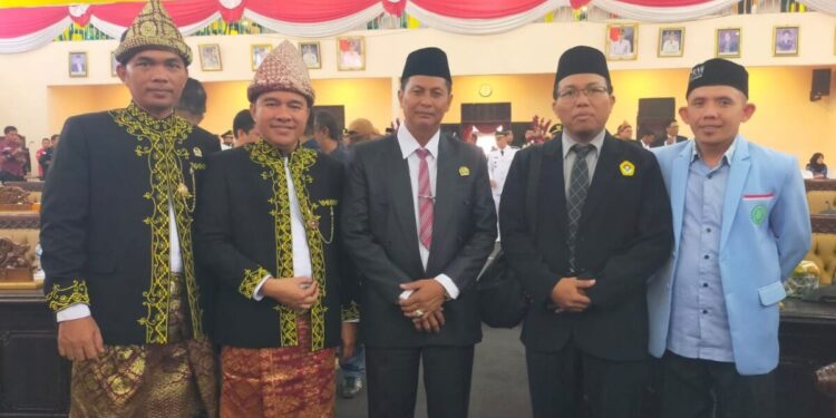 DPD LDII Kabupaten Banyuasin menghadiri undangan “Rapat Paripurna Istimewa DPRD Banyuasin Memperingati Hari Jadi ke-23 Kabupaten Banyuasin”. Foto: LINES.