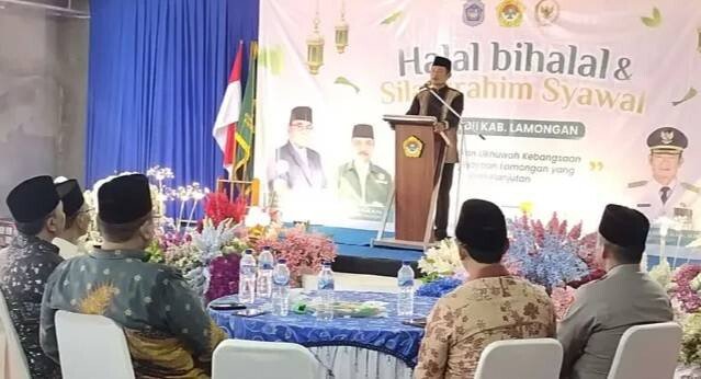 DPD LDII Kabupaten Lamongan mengadakan acara silaturahim dan halal bihalal. Foto: LINES.