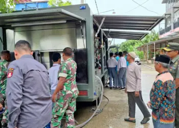 TNI Manunggal Air Bersih Hadir di Ponpes Al-Aziziyah LDII Samarinda
