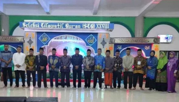 Ketua DPD LDII Kabupaten Biak Numfor, Hasan La Boy dipercaya menjadi Ketua Panitia Seleksi Tilawatil Qur’an (STQ) XXVIII Tingkat Kabupaten Biak Numfor. Foto: LINES.