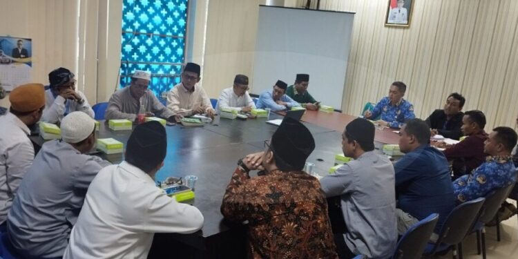 LDII Kudus menghadiri undangan rapat koordinasi cipta kondisi dari Bakesbangpol. Foto: LINES.