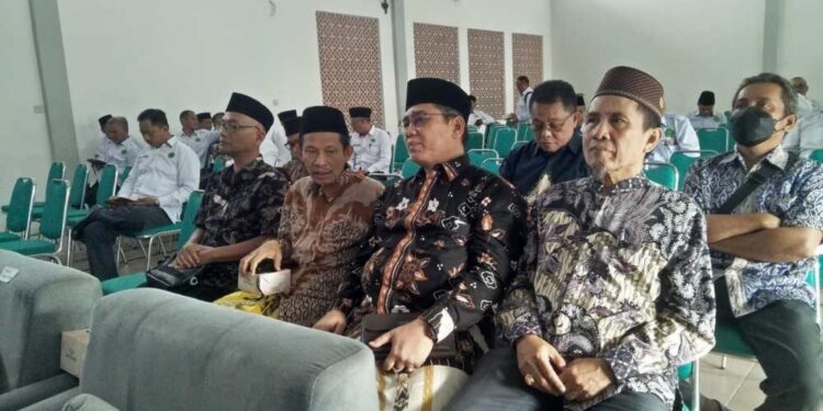 Ketua DPD LDII Kabupaten Majalengka, H. Atje Kusnadi menghadiri undangan Safari Keagamaan Anti Korupsi yang digelar oleh Kementerian Agama. Foto: LINES.