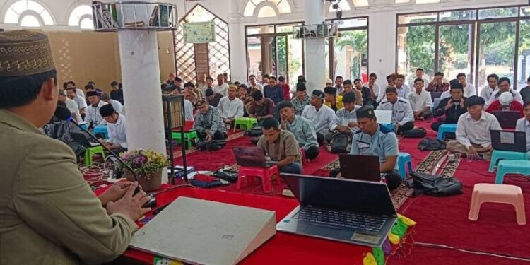 DPD LDII Kota Bandar Lampung menggelar 'Bimbingan Teknis (Bimtek) Penyusunan Soal Asesmen Sumatif dan Pengisian Rapor'. Foto: LINES.