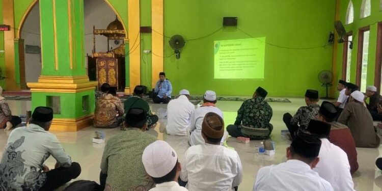 DPD LDII Kabupaten Pasangkayu menghadiri kegiatan pencegahan dini terhadap aliran menyimpang bersama ormas Islam lainnya. Foto: LINES.