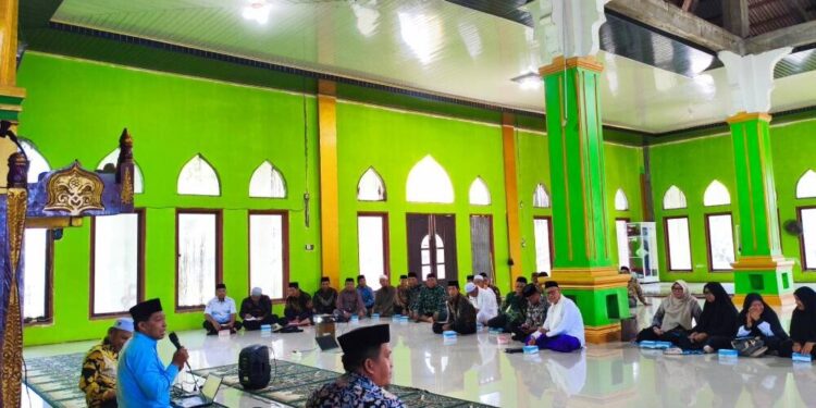 DPD LDII Kabupaten Pasangkayu menghadiri pertemuan Early Warning System yang digelar Bimas Islam Kanwil Kemenag Sulbar. Foto: LINES.