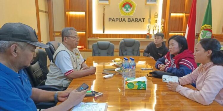DPW LDII Provinsi Papua Barat menerima kunjungan awak media pada momen Idul Adha kemarin. Foto: LINES.