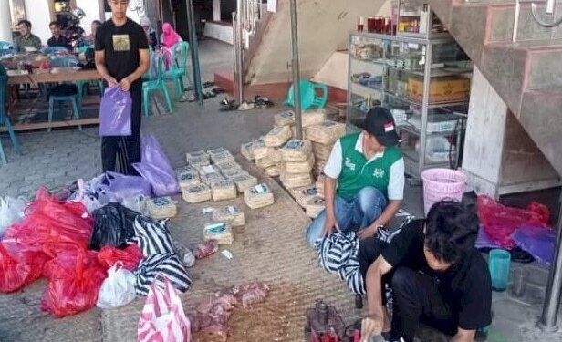 DPD LDII Kabupaten Wonogiri mengumpulkan ribuan hewan kurban pada perayaan Idul Adha 1446 Hijriah. Foto: LINES.