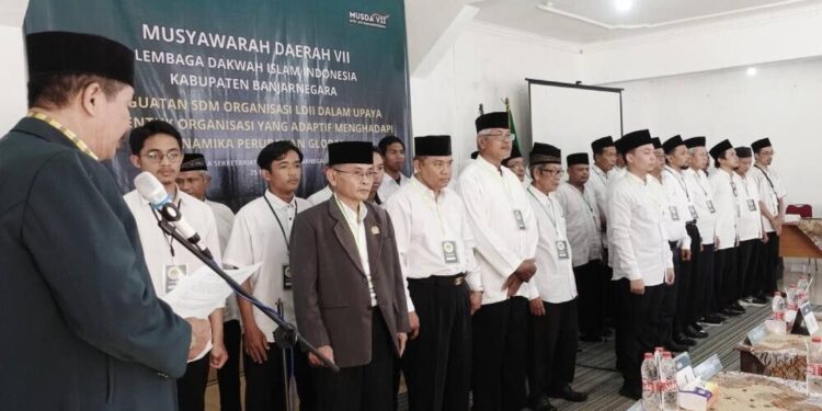 DPD LDII Kabupaten Banjarnegara menggelar Musyawarah Daerah (Musda) ke-VII. pada Minggu (25/5). Foto: LINES.