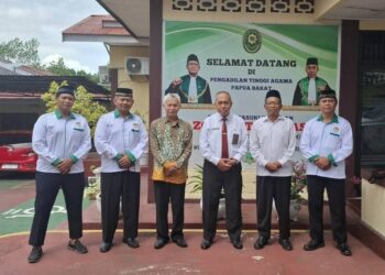 Sinergi Pembinaan Keluarga, LDII Berkunjung ke Pengadilan Tinggi Agama Papua Barat