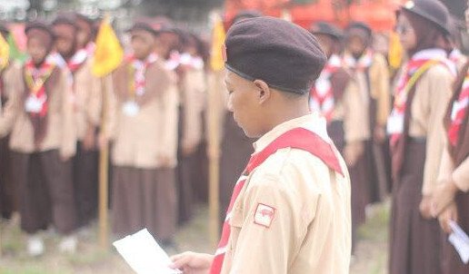 Sako SPN Cabang Bantul di bawah naungan LDII menggelar persami penggalang. Foto: LINES.