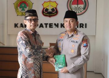 Perkuat Kamtibmas, Kapolres Galang Komunikasi dengan LDII Kabupaten Kediri