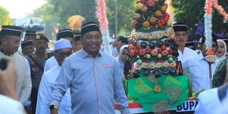DPD LDII Kabupaten Situbondo menghadiri Kirab 2.400 Ancak Agung yang digelar Pemerintah Kabupaten Situbondo, Jawa Timur. Foto: LINES