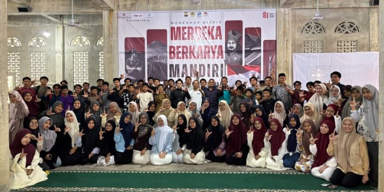 DPD LDII Kabupaten Takalar menghelat workshop bisnis bertajuk “Merdeka Berkarya, Mandiri Berwirausaha”. Foto: LINES