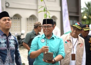 LDII Kaltara Tanam 1.000 Pohon dari Dinas Kehutanan di Momen Kemah CAI 2025