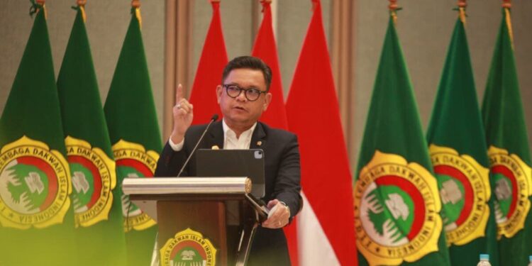 Sekolah Virtual Kebangsaan (SVK) menghadirkan Gubernur Lemhannas RI, TB. Ace Hasan Syadzily. Foto: LINES.