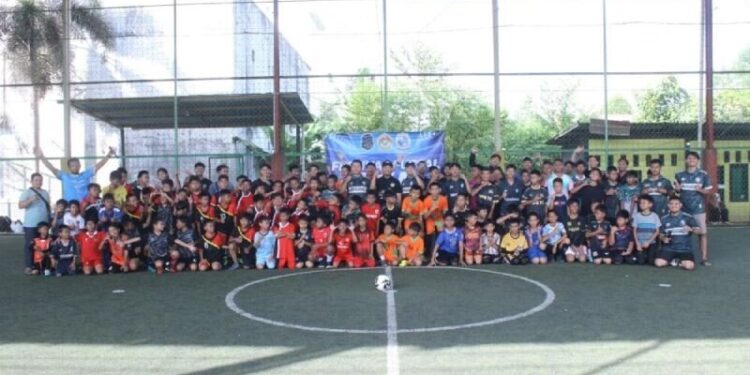 Remaja LDII Tanah Laut mengikuti Festival Futsal Liga Karakter Luhur. Foto: LINES.