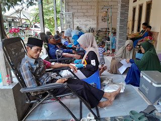 PC LDII Pusakajaya Gelar Donor Darah Bersama PMI Subang