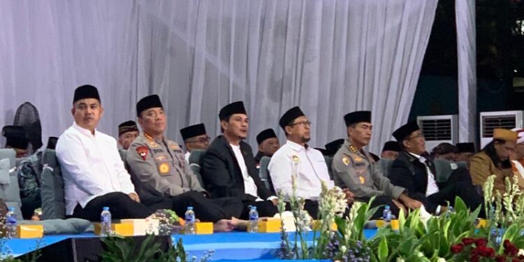 Kapolri menggelar doa bersama yang dihadiri LDII. Foto: LINES.