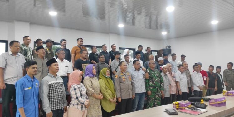 PC LDII Tamalate menghadiri rapat Koordinasi dan konsolidasi terkait “Cipta Kondisi Keamanan dan Ketertiban Wilayah”.  Foto: LINES.