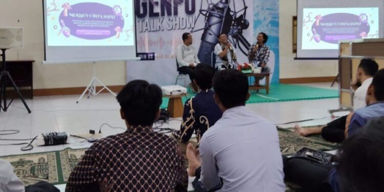 LDII) Kalimantan Barat bekerja sama dengan Generasi Penerus Pontianak (Genpo) menggelar talk show bertema ‘Psikologi, Iman, dan Kesiapan Mental Menuju Pernikahan’. Foto: LINES.