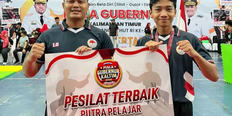 Pesilat Persinas ASAD Balikpapan Juara di Piala Gubernur Kaltim. Foto: LINES.