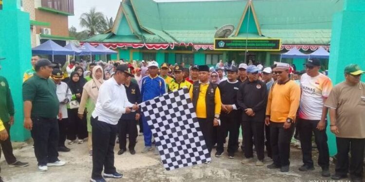 DPD LDII Kabupaten Bintan menghadiri undangan pembukaan “Hari Amal Bakti ke-80 Kementerian Agama” di Kabupaten Bintang. Foto: LINES.