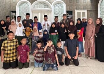 Penyuluh Agama Islam Medan Sunggal Isi Tausiyah Asrama Liburan