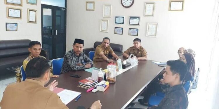 DPD LDII Kabupaten Bantaeng silaturahim ke Kantor Dinas Kesehatan Bantaeng. Foto: LINES.