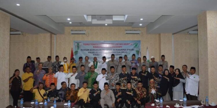 DPD LDII Pringsewu menghadiri undangan “Temu Tokoh Kerukunan Lintas Agama”. Foto: LINES.