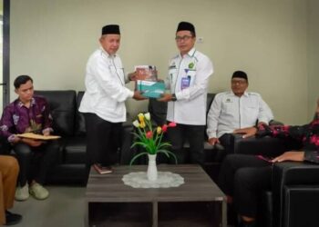 DPD LDII Tapin Silaturahim dengan Kepala Kantor Kemenag Bahas Sinergisitas Umat