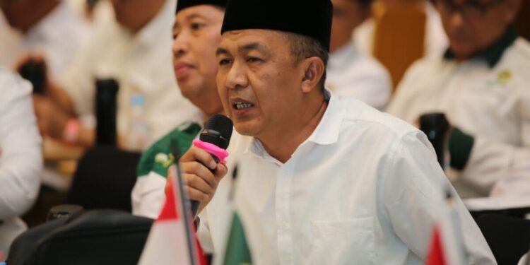 Ketua DPW LDII Provinsi Sumatera Barat, Muchfiandi mengajak penguatan empati sosial jelang pergantian tahun. Foto: LINES.