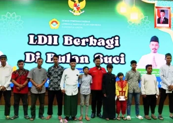 LDII Gresik Salurkan Santunan 1.500 paket untuk Yatim dan Dhuafa
