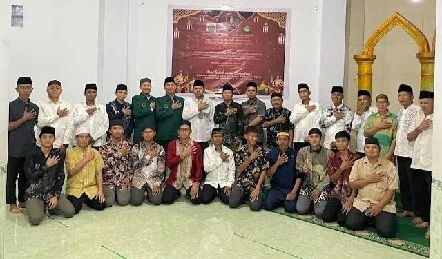 DPD LDII Kota Bitung menggelar buka puasa bersama di Masjid Al-Mansurin, Kota Bitung, Sulawesi Utara. Foto: LINES.