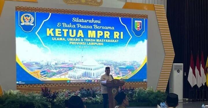 LDII Lampung Buka Bersama Ketua MPR RI, Gubernur Lampung, ulama, serta tokoh masyarakat setempat. Foto: LINES.