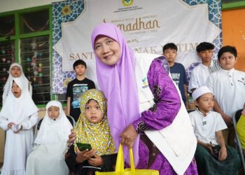 Santunan Anak Yatim DPP LDII Dukung Kampung Pancasila di Surabaya