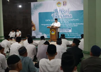 LDII Lampung Helat Itikaf Bersama di 603 Masjid dan 21 Pesantren se-Lampung