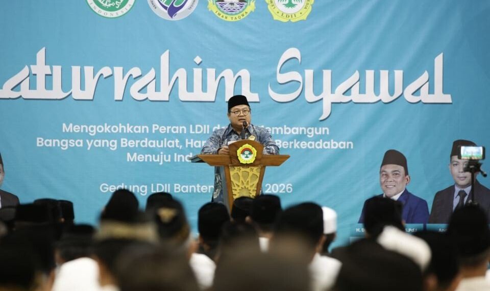 Ketua Umum DPP LDII Paparkan Visi-Misi Saat Silaturrahim Syawal LDII Banten
