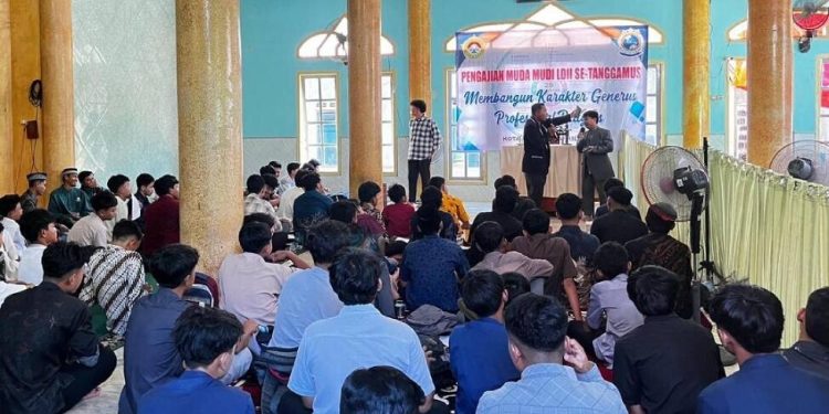 Pengajian Pemuda LDII Tanggamus. Foto: LINES.