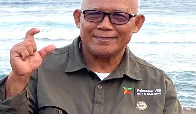Warga LDII Bogor, Rubiyo yang juga profesor riset meraih tanda kehormatan Satyalancana Wira Karya. Foto: LINES.