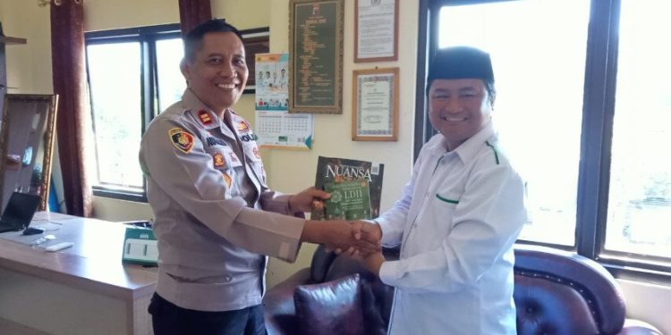LDII Purwantoro menggelar silaturahim dengan Forum Koordinasi Pimpinan Kecamatan setempat, pada Senin (16/3/2026). Foto: LINES