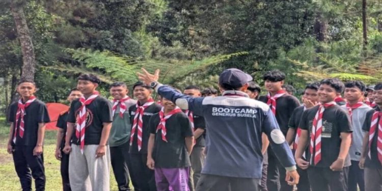DPD LDII Kabupaten Sukoharjo menggelar kegiatan Bootcamp Generus Susela. Foto: LINES.
