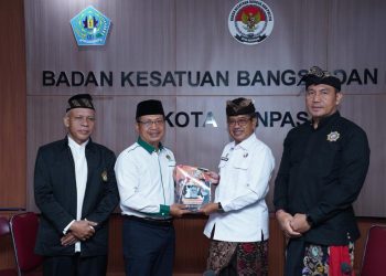 LDII Denpasar Temui FKUB dan Kesbangpol Bahas Pengelolaan Sampah Bersama