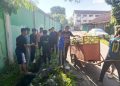 Ponpes Tawakkal Jambi Ikut Gotong Royong Serentak, Santri Turun Langsung Bersihkan Lingkungan