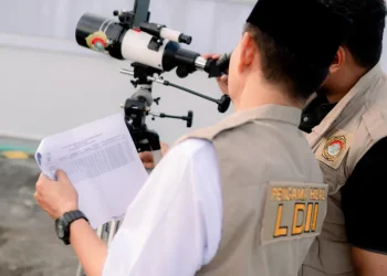 LDII Berpartisipasi Amati Hilal di Institut Teknologi Sumatera Bersama Kanwil Kemenag Lampung