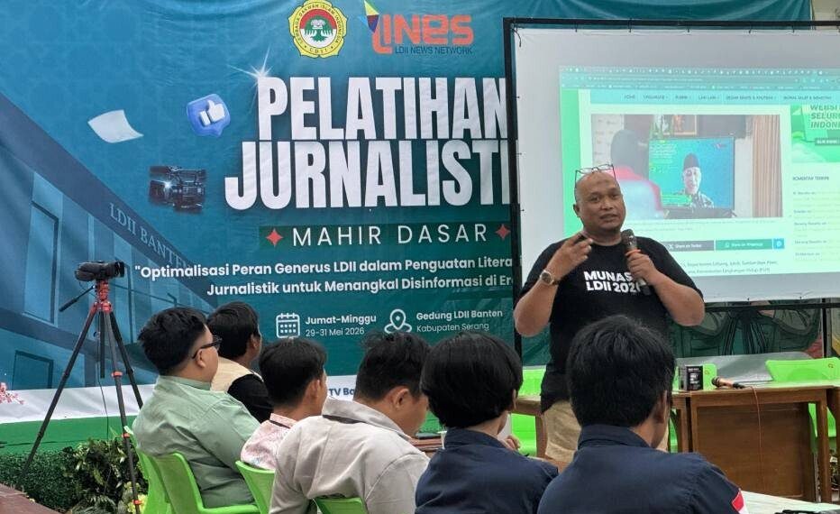 Pelatihan Jurnalistik DPP LDII Ajak Gen Z Memberitakan Kontribusi LDII Banten